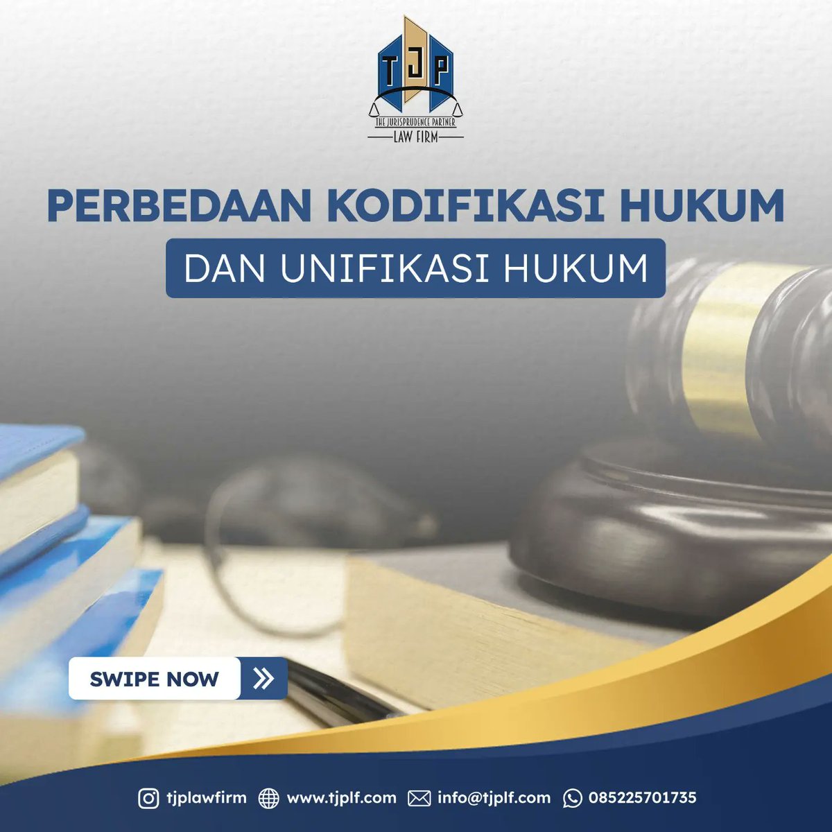 TJPLawFirm's tweet photo. Familiar dengan istilah kodifikasi hukum dan unifikasi hukum? Sebenarnya, apa perbedaan keduanya? Simak ulasan berikut.

#advokat #lawyer #pengacara #kodifikasi #unifikasi https://t.co/Z4VOF865O5