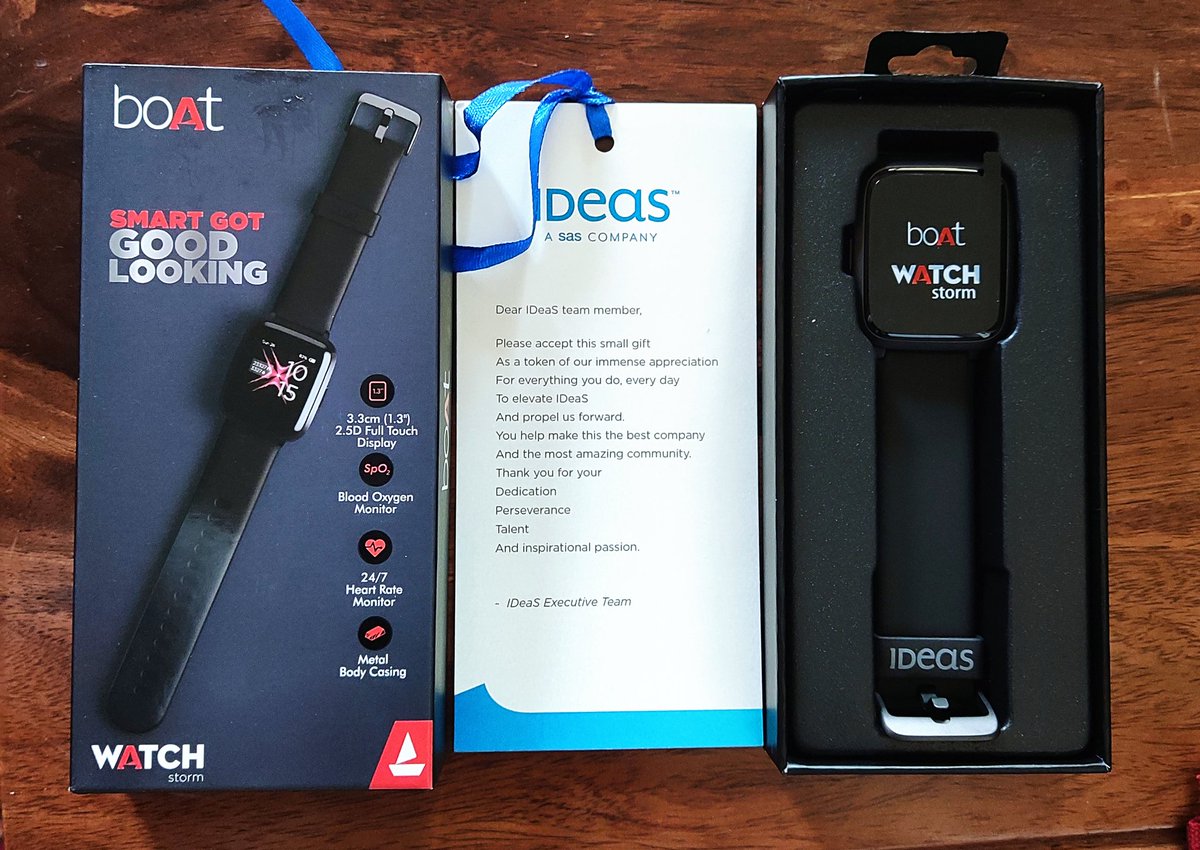 rjbindroo's tweet photo. Awesome feeling when your Company appreciates your work and makes you SMILE☺️ Thank you @IDeaS_RevOpt https://t.co/ckc7GqV2l1
