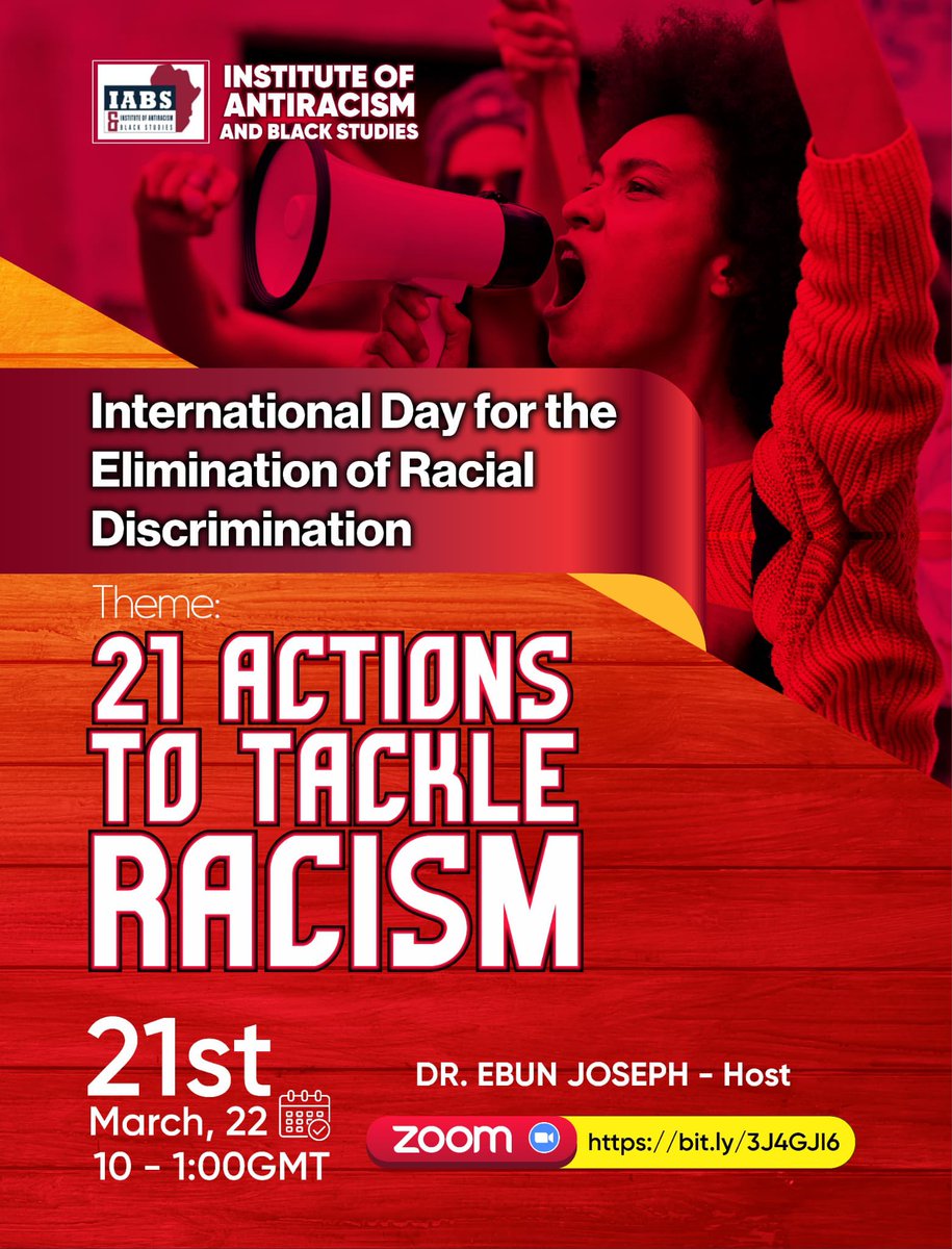 We asked for 3 actions to tackle racism in the workplace. For the outcome, join us as we launch the findings of the survey on 21 Actions to tackle racism in the workplace on 21/03, the International day for the elimination of racial discrimination
Register bit.ly/3J4GJI6