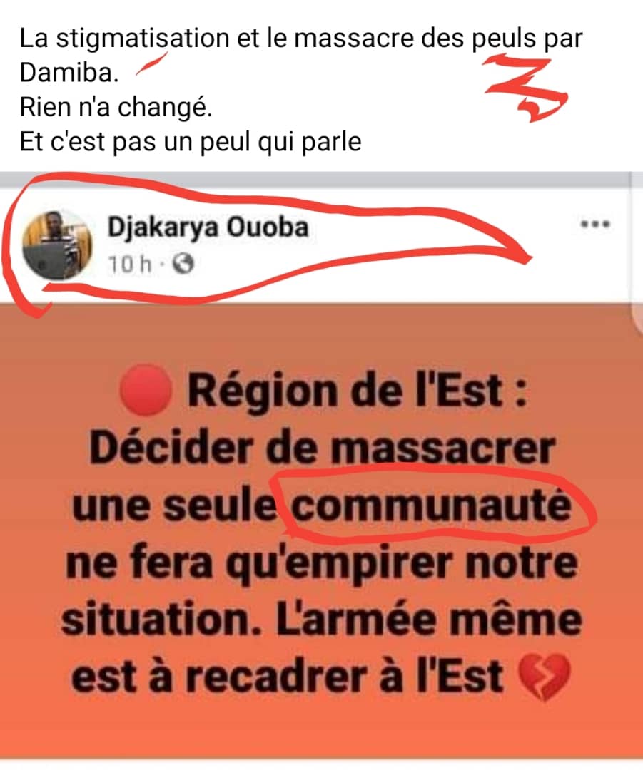 CiscCollectif's tweet photo. Burkina Faso ! #lwili 
Le massacre ethnique continue plus qu'avant. Des milices armés viennent en plein ville de Fada et enlèvent des peuls au su et au Vu de tous. Ils sont tués https://t.co/nKXR4SVOjp gendarmerie et la police ne disent rien. Quel recul? https://t.co/sIDQLX4LtU