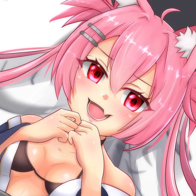 初霜ちゃんおかお
#アズレン  #アズールレーン 