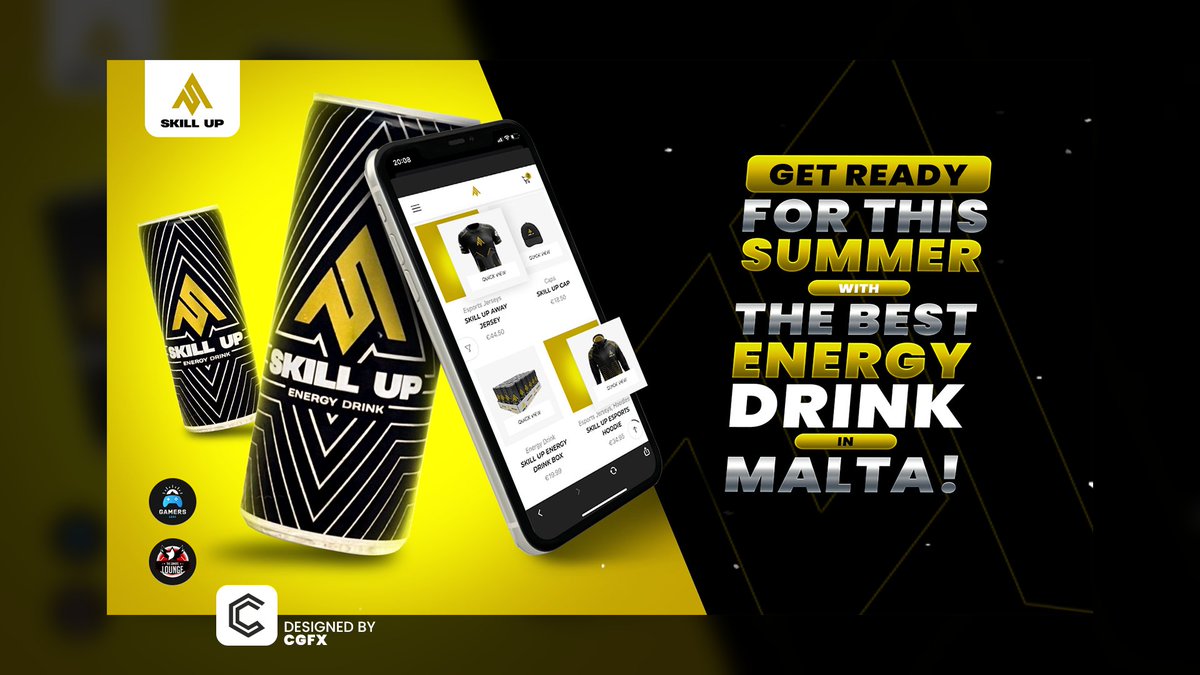 Chbbzg's tweet photo. Advertisement Design for @Time2SkillUp 
 
Are you ready to beat the summer? If yes then Skill Up Energy Drink is the way to go!

#fromideastovisuals https://t.co/CIcrp9gl1D