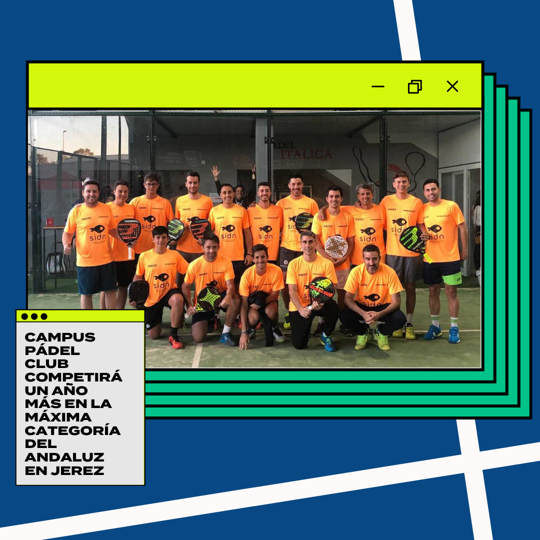 Los días 2 y 3 de abril se disputará en el club @activaclub_jerez el #CampeonatodeAndalucía de #primeracategoríaabsoluta por equipos de #pádel donde participaremos otro año más.