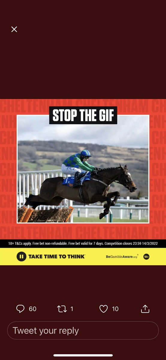PaulSandman's tweet photo. @Ladbrokes 🤞 https://t.co/h1pPnUkgUY