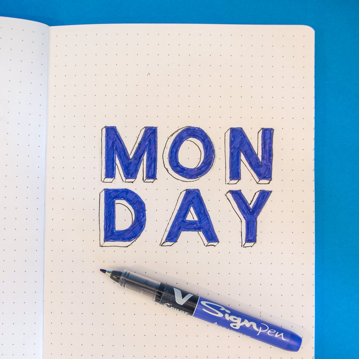 PilotPenUK's tweet photo. New Monday. New Week. New Goals ๐ญ
#PilotPenUK #Monday #Motivation #Pens #VSignPen https://t.co/WVGTW22v49