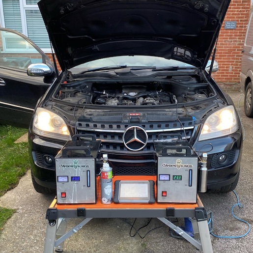 JLMlubricants's tweet photo. 2007 @Mercedes #ML320 3.0CDI 93k on the clock. 75mins on both my #carboncleaning machines &amp; 2 sessions of @JLMlubricants  #EGR &amp; #Intakecleaner.  After the clean the engine was running much smoother and more responsive. #Engine became much quieter &amp; less vibrations in the cabin https://t.co/sIV68ScJ9x