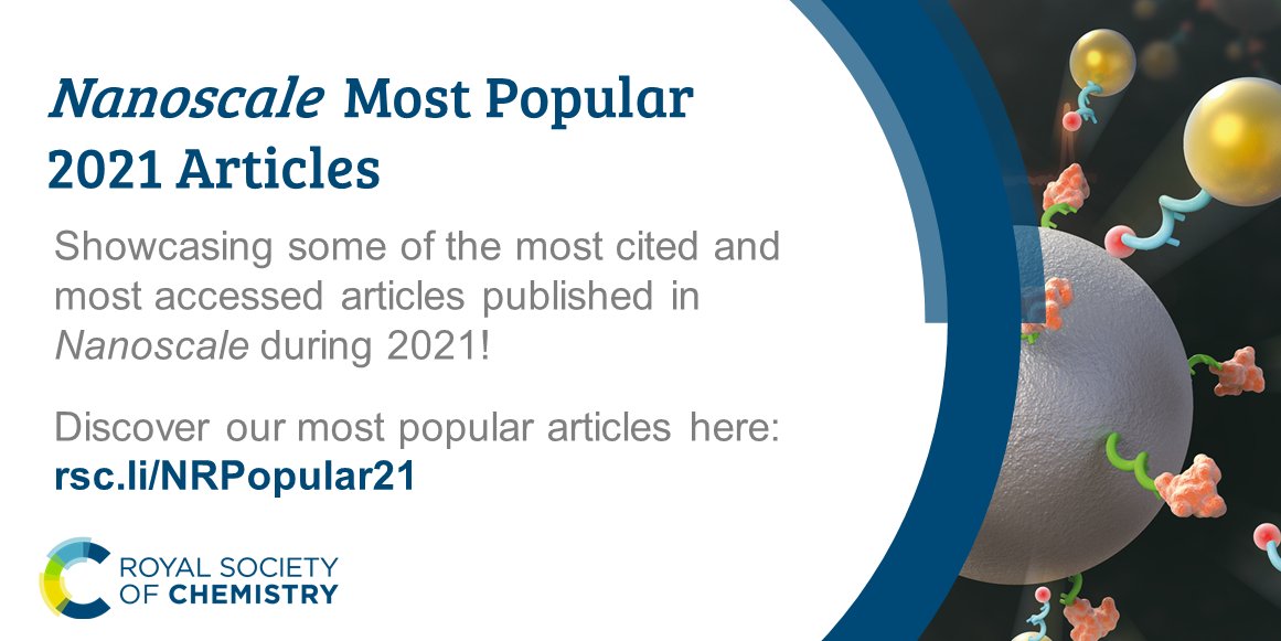 Nanoscale journal family (@nanoscale_rsc) on Twitter photo We're showcasing some of the most cited and most accessed 2021 <a href="/nanoscale_rsc/">Nanoscale journal family</a> articles in our latest collection! Congratulations to all of the authors whose articles have been featured! 🥳🎉 Discover our most popular 2021 articles here 👉 rsc.li/NRPopular21 We're showcasing some of the most cited and most accessed 2021 <a href="/nanoscale_rsc/">Nanoscale journal family</a> articles in our latest collection! Congratulations to all of the authors whose articles have been featured! 🥳🎉 Discover our most popular 2021 articles here 👉 rsc.li/NRPopular21