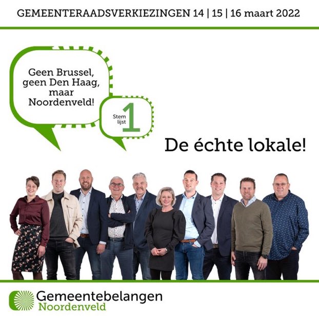 Vergeet niet te stemmen!