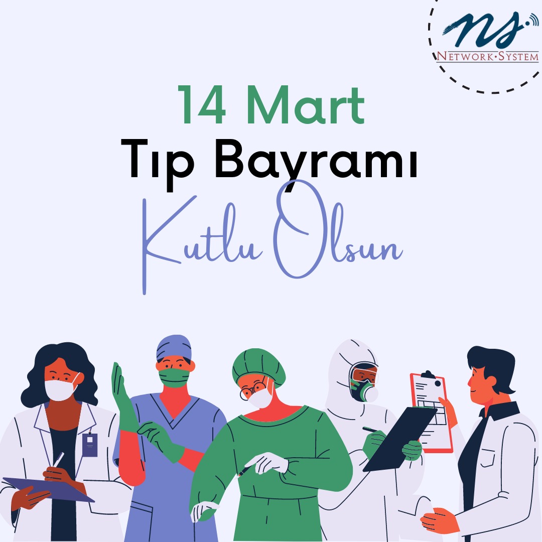 Beni Türk hekimlerine emanet ediniz.
(Mustafa Kemal Atatürk)
Tüm sağlık çalışanlarının tıp bayramı kutlu olsun......
0232 988 12 13
info@networksystem.com.tr
#network #networkengineer #networksecurity #networksystem #systemsecurity #system #ipcamera   #14MartTıpBayramıKutluOlsun