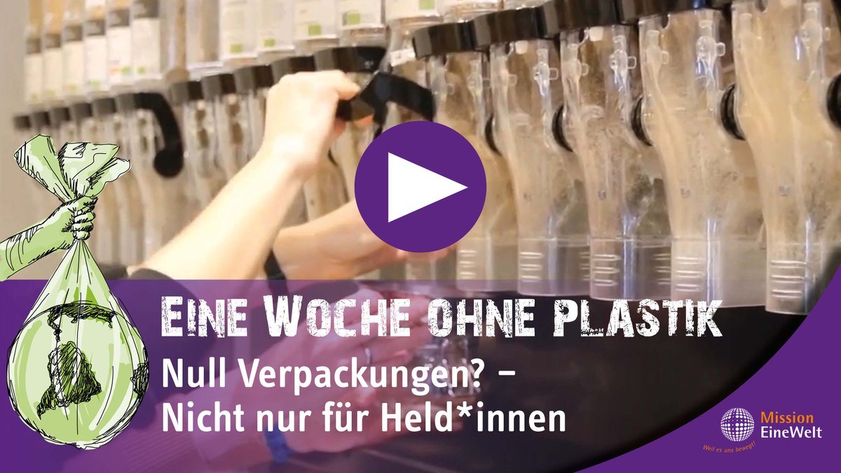 MissionEinewelt's tweet image. Eine Woche ohne Plastik - Video-Tipp
Null Verpackungen? – Nicht nur für Held*innen
Ein Besuch im Unverpackt-Laden in Nürnberg-Gostenhof zeigt: Plastikverpackungen sind an vielen Stellen vor allem eines, unnötig! Das Video und weitere Infos gibt's unter keine-ware.de/eine-woche-ohn…