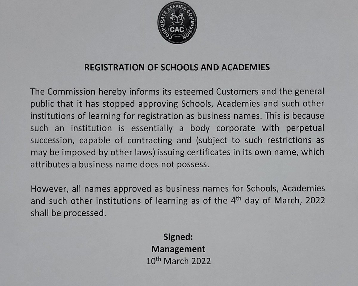 cacnigeria1's tweet photo. Public Notice https://t.co/OBlIp7WbfH