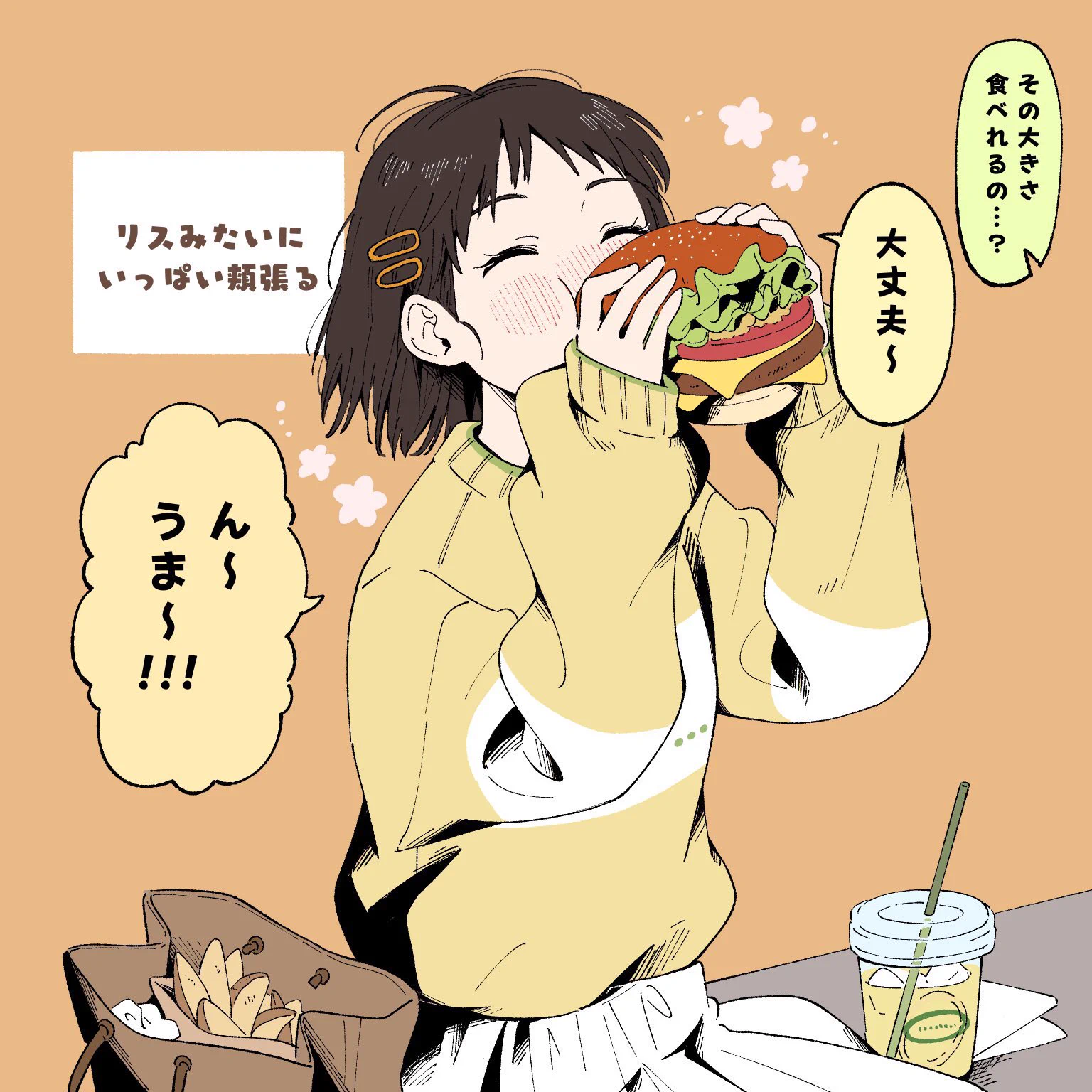いっぱい食べる君が好き？タイプ別のご飯をいっぱい食べる女の子たち！