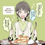 いっぱい食べる君が好き？タイプ別のご飯をいっぱい食べる女の子たち!