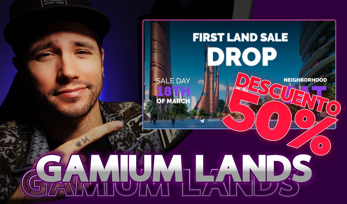 guy_krypto's tweet photo. Nuevo video en el canal!

Las LANDS Gamium YA Son Una REALIDAD [SAT ISLAND] No Te Lo Querras PERDER! 50%!!!
👉🏽 https://t.co/054I4ZXQy5

@Gamiumcorp
 #gamiumlands #gmmarmy #mrbeast #willyrex #blockchain #btc #eth #Metaverse https://t.co/5kMvgbsygt