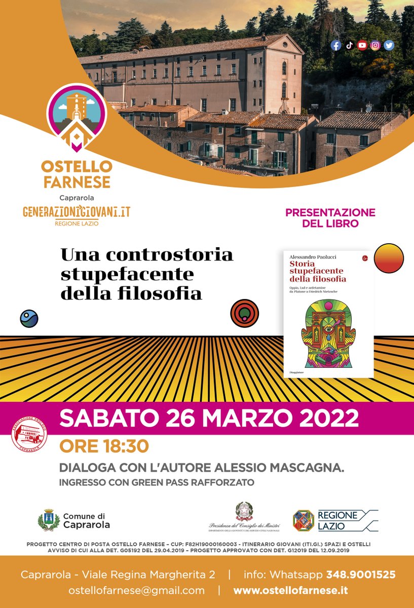 E anche <a href="/Dio/">Dio</a> si è negativizzato! Nella speranza di evitare la #terzaguerramondiale, #omicron2 e prima delle #locuste, lo ospiteremo all'Ostello Farnese di Caprarola! 🤞🤞🤞