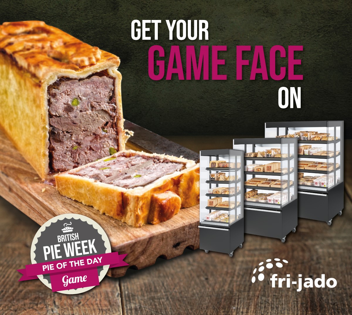 Frijadouk's tweet image. It was great to support #BritishPieWeek last week.

For more information on Fri-Jado Hot holding mechandisers please visit frijado.com