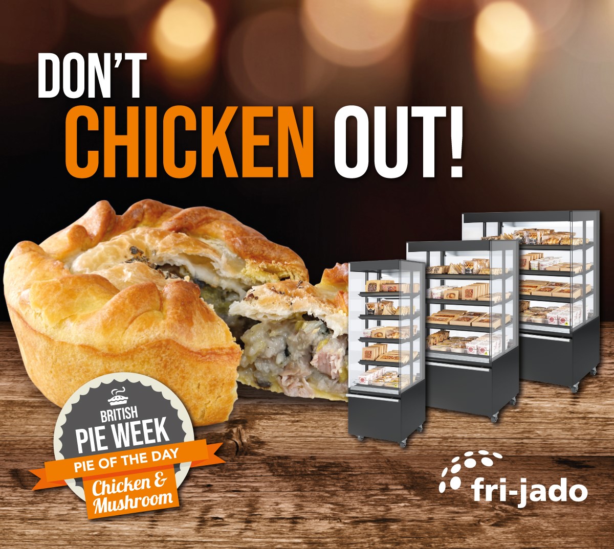 Frijadouk's tweet image. It was great to support #BritishPieWeek last week.

For more information on Fri-Jado Hot holding mechandisers please visit frijado.com