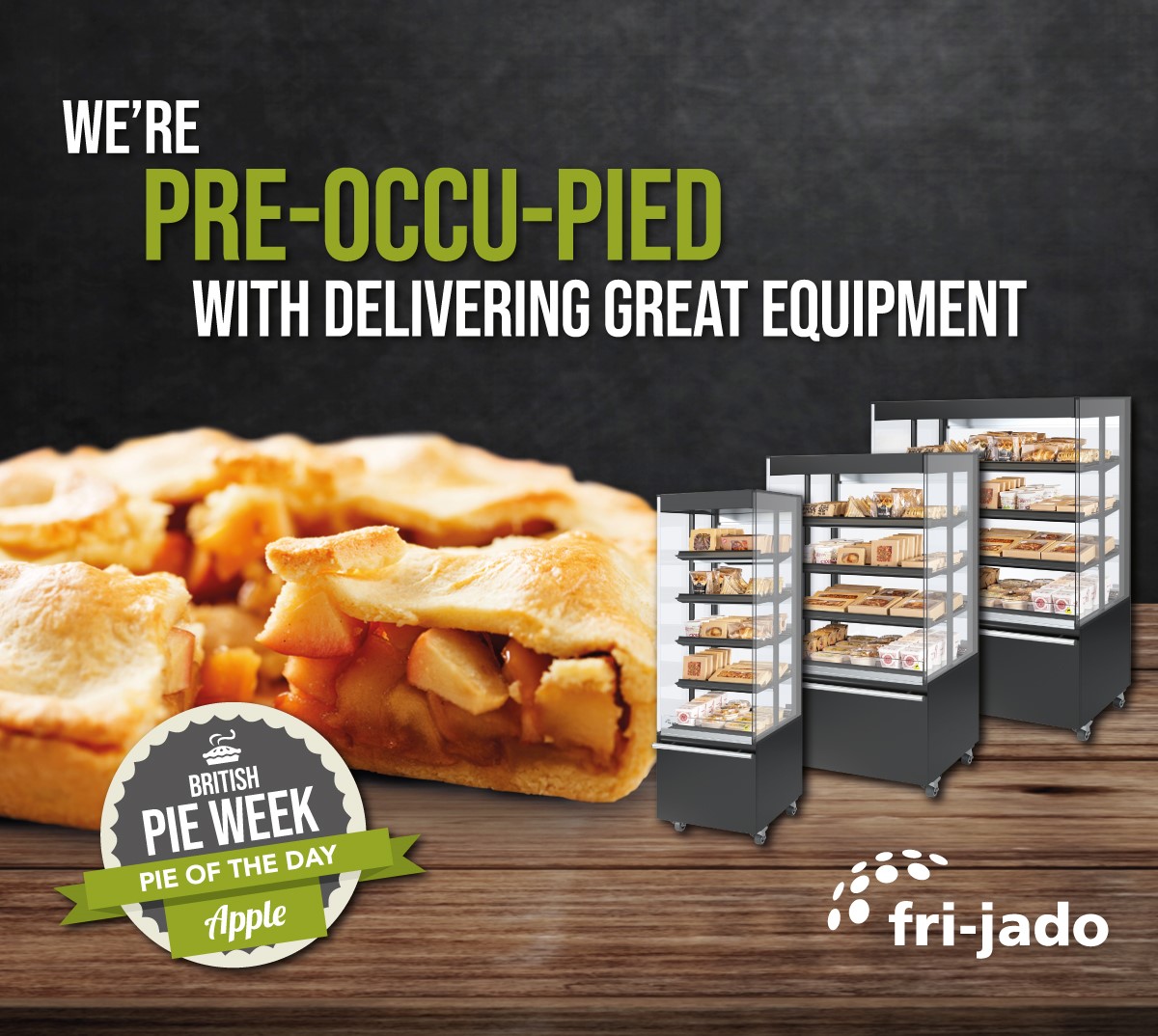 Frijadouk's tweet image. It was great to support #BritishPieWeek last week.

For more information on Fri-Jado Hot holding mechandisers please visit frijado.com