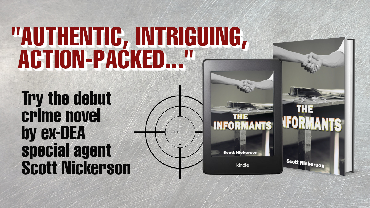 CriFiLover's tweet image. This week we're talking about America's new indie crime author @scottdnickerson
His novel The Informants came out late last year – the story of cartel boss El Jefe who puts out a double bounty after his wife is poisoned. Realism+action in this debut novel.
amzn.to/3KB3Nyq