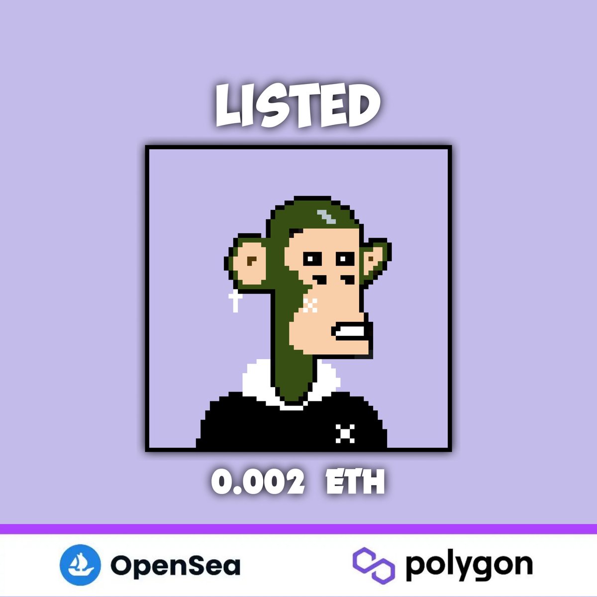 punkyvault's tweet photo. Listed on #opensea #NFTs 
0.002 #ETH 
#nftcollectors #NFTCollection https://t.co/LnElZ9XqL6