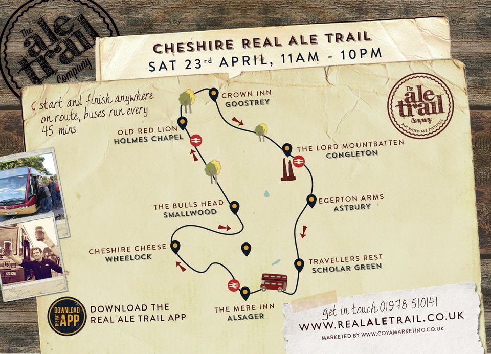 Cheshire Real Ale Trail tweet media