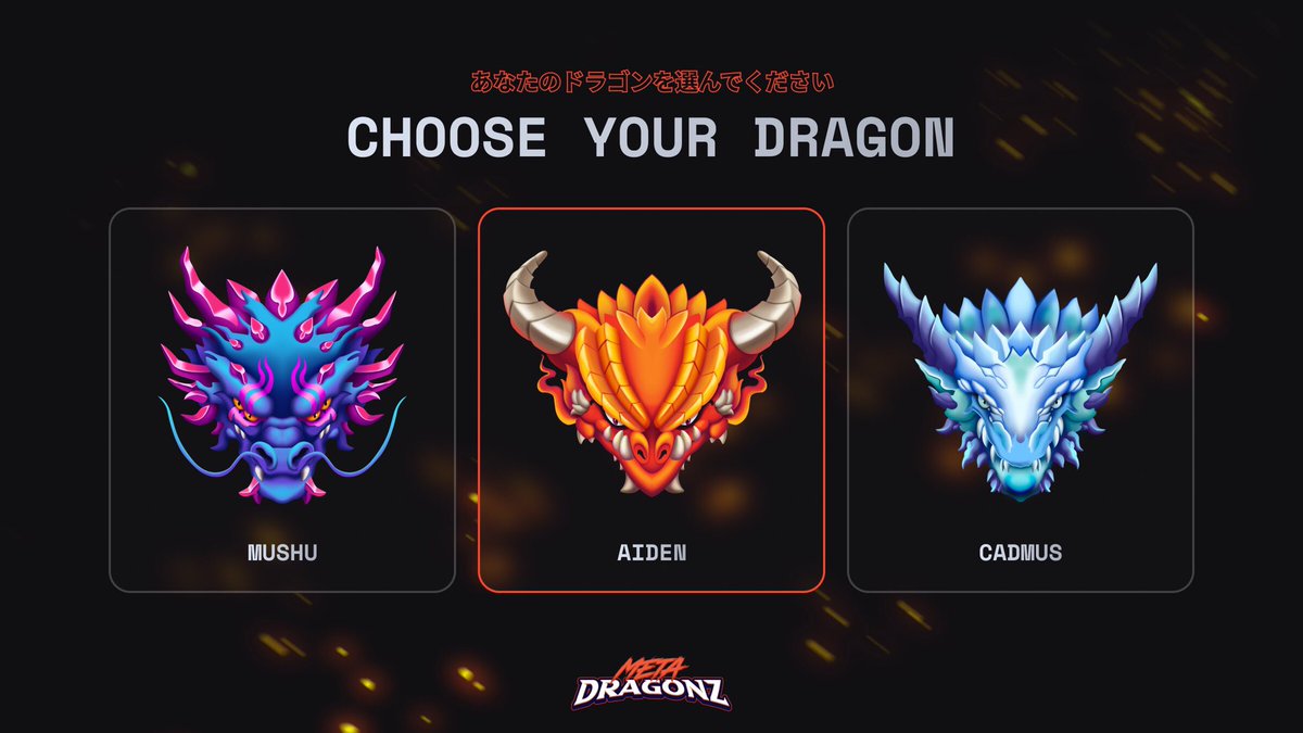 Meta Dragonz are coming soon 🐉Any interaction will be considered for WL / more = more shots🏆🕹