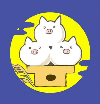白いのデーを記念してこれから使える「季節の白いの」 アイコンを配布しますね🐽

※公序良俗に反する&amp;商業利用は禁止 