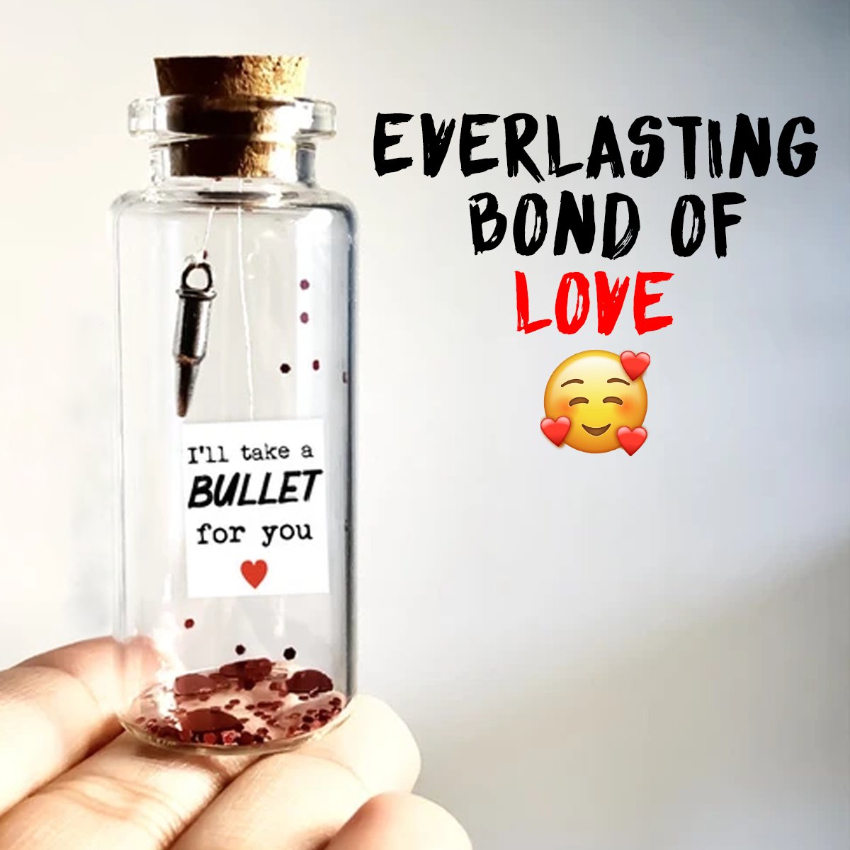 awwbottles's tweet photo. “I’ll die for you” is a common phrase but now make it interesting and unique through our “I’ll Take A Bullet For You” Gift Bottle. 😍
Special &amp; Unique Gift Flat 30% OFF
Shop Now : https://t.co/AsAVshoi8g https://t.co/XkK9YrnPBy