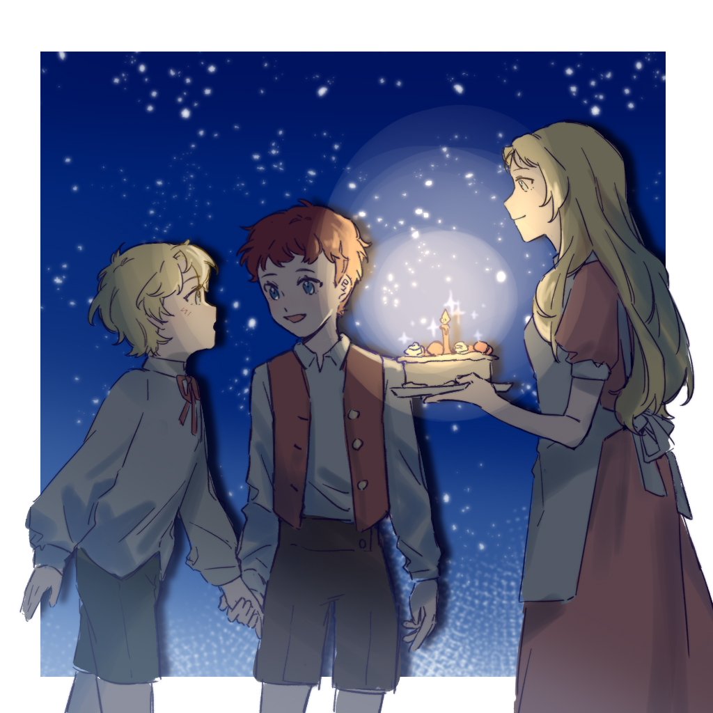 「ラインハルトさまご誕生日おめでとうございます 」|CHIKOのイラスト