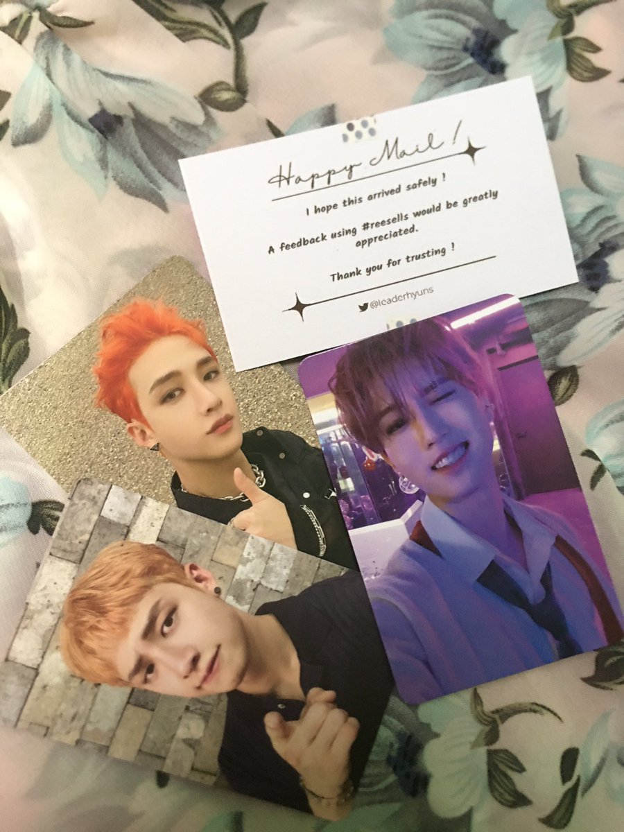babynihanjisung's tweet photo. hello po @leaderhyuns !!!! the pcs arrived na po and in great condition. thank you for packing it well and for helping me find Han ube poππ #reesells https://t.co/3TJyc5PuY3