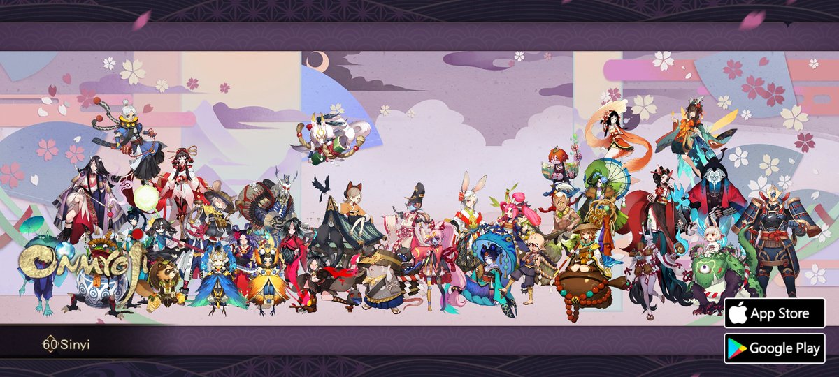 sinyitothesky's tweet photo. #Onmyoji# My shikigami and I have been pretty lucky! https://t.co/l9s0xkTKNb https://t.co/Z0Vo768rhh