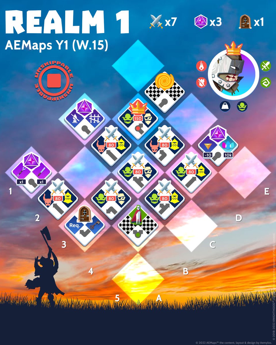aemylos's tweet photo. AEMaps Y1 - the first batch of week 15.
See you all on wednesday, good luck and have fun!

#knighthoodgame #theriftmaps https://t.co/qMjzE8Huza
