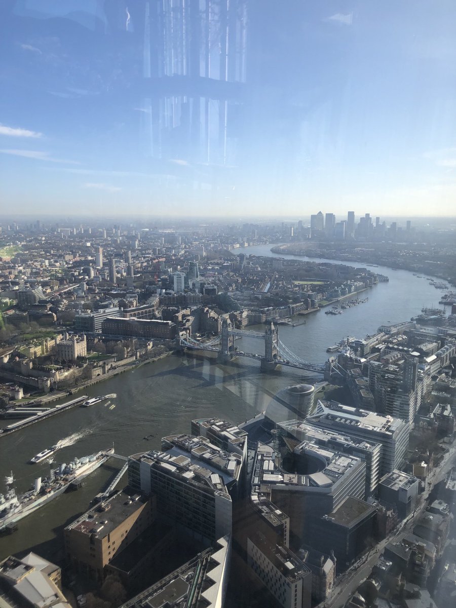 Amazing view from ⁦<a href="/TheShardLondon/">TheShardLondon</a>⁩ for ⁦<a href="/VisitBritainBiz/">VisitBritain Biz</a>’s⁩ event welcoming 50 international travel buyers who are then heading off on educational visits across #Britain, experiencing first hand our outstanding #tourism offer, businesses and destinations.