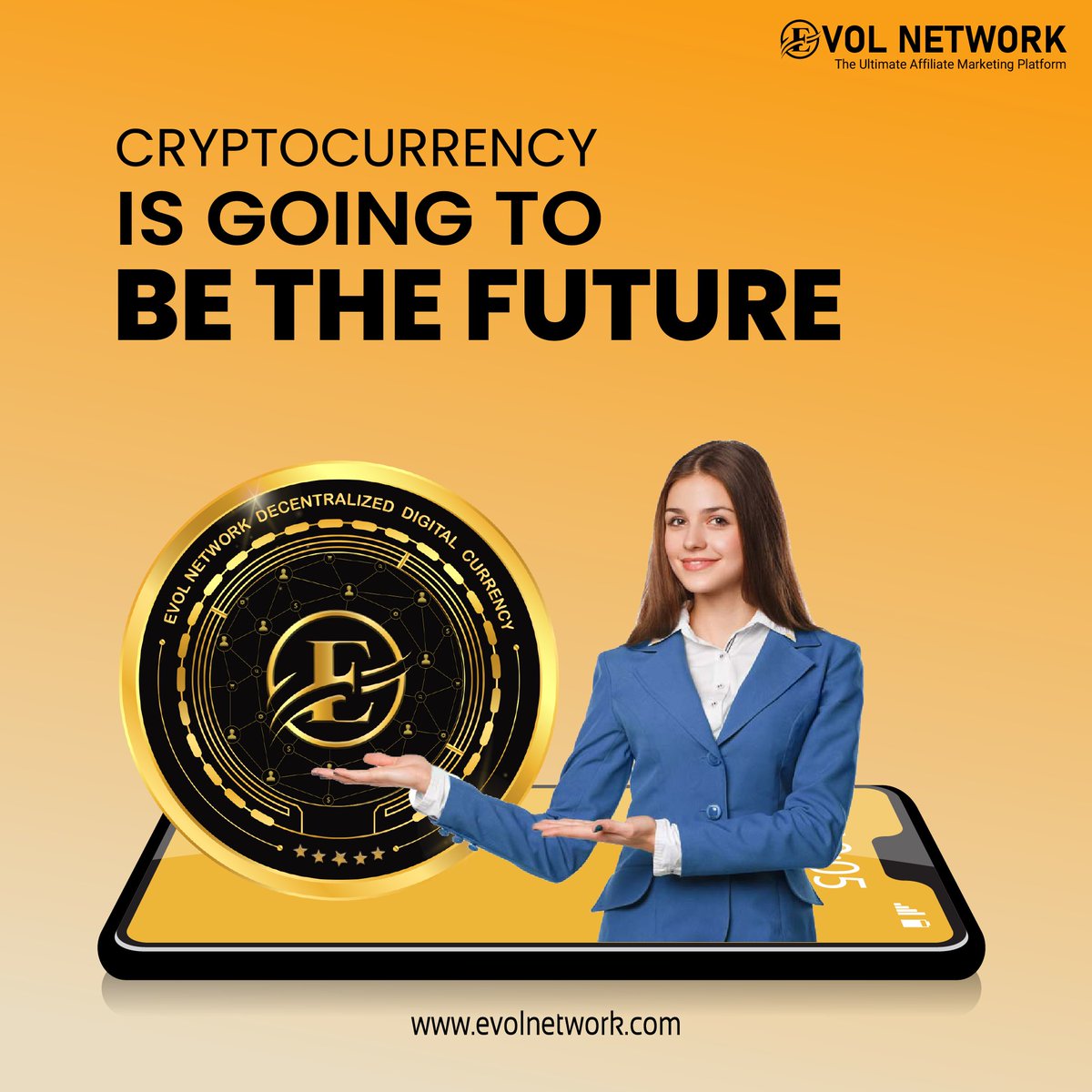evolnetwork's tweet photo. Cryptocurrency is currently growing exponentially.

We expect it to become a lot more in use.

Visit https://t.co/OPmWcHPlCg.

#evonetwork #evolcoins https://t.co/MKRqiKFevX