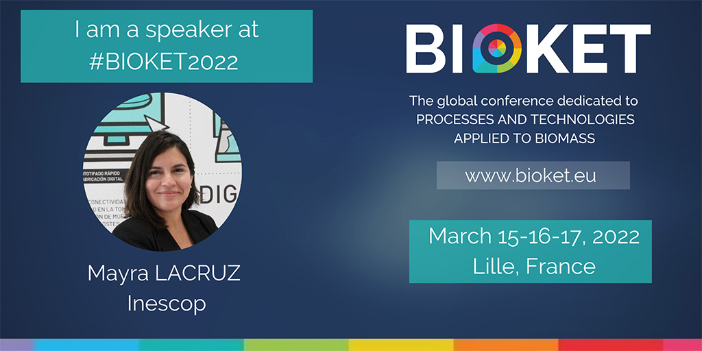 👩🏾‍🔬El 16 de marzo nuestra compañera Mayra Lacruz participa como ponente en la mesa de expertos 'KETs for a Circular Bioeconomy' con el proyecto <a href="/byprotval/">LIFE BYPROTVAL</a> 

🌿El programa de conferencias organizado por <a href="/BIOKETech/">BIOKET BIOeconomy's Key Enabling Tech. Platform</a> en #Lille analiza las posibilidades de futuro para la #biomasa.