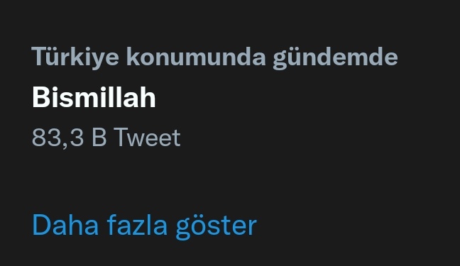 la bismillah diye gündem mi olur aw KDMDKDMDLSNDKRRÖD