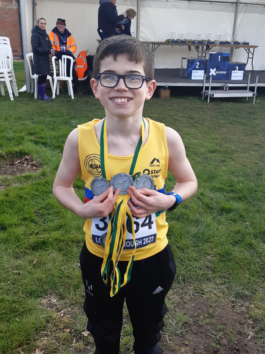 Congratulations to Noah who represented the NE Counties at the British Athletics Inter Counties XC Championship racing in the Under 13's 👏

He finished 23rd overall from approx. 290 runners and was the 3rd NE athlete to finish, picking up a Team Silver medal🥈#proudtobeparkview