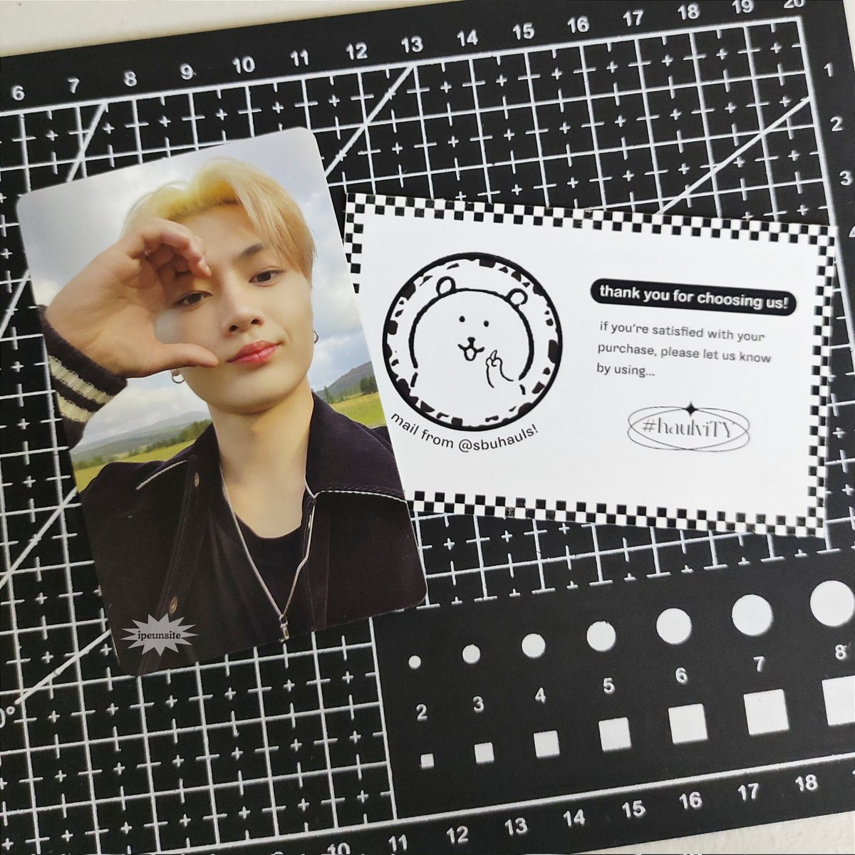 ipeunsite's tweet photo. ꒰ #ipeunmails 🗯️꒱ 
    ╰► 💌 from @sbuhauls

jay finally arrived safely today! thank you so much for bringing him home to me! #haulviTY https://t.co/WZ5RH24CvA