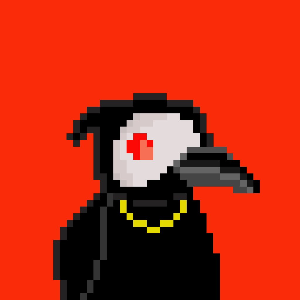 ShadowyCrowsNFT's tweet photo. This is an honour Adam. To create a 1/1 for our fellow boogle! Enjoy our gift! @adam_ape_ https://t.co/HrhsLiDtOB