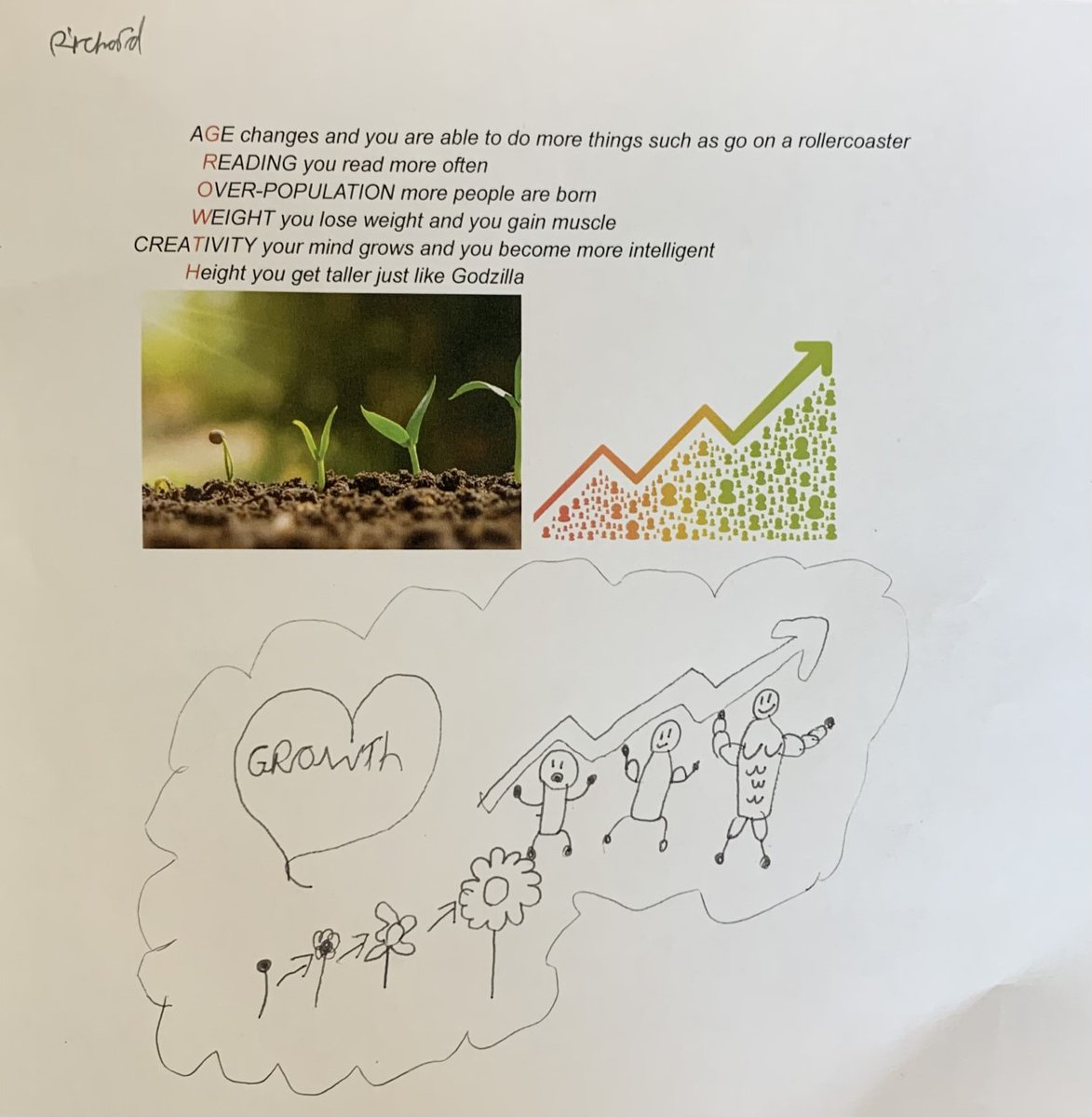Dovercolscience's tweet photo. The English department shared these acrostic poems with us, which students composed around this year's British Science Week theme of GROWTH.
#BritishScienceWeek #DoverCollege https://t.co/PTRsaEbTmZ