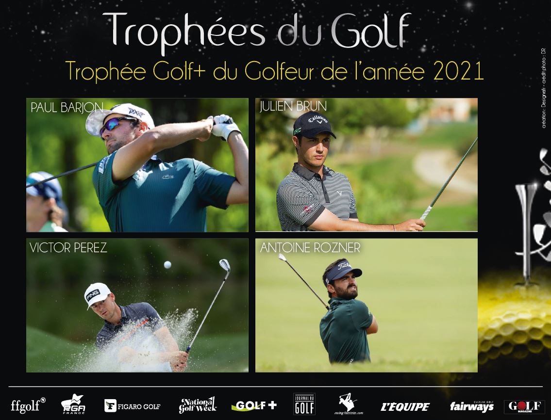 Votez pour le golfeur de l'année 2021 ! 
Sont nommés : 

- Paul Barjon
- <a href="/JulienBrun06/">Julien Brun</a> 
- <a href="/v_perez2/">Victor Perez</a> 
- <a href="/AntoineRozner/">Antoine Rozner</a>  

Pour Voter, allez voir en commentaire.