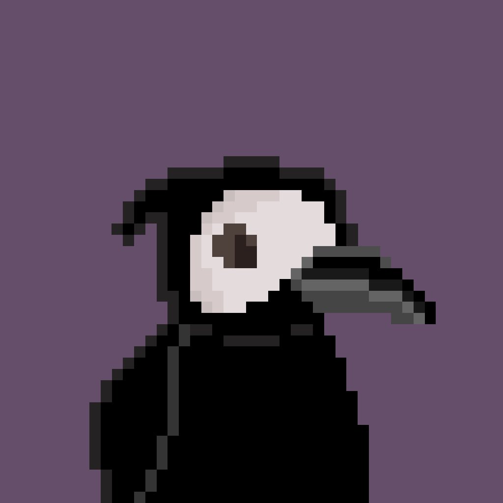 ShadowyCrowsNFT's tweet photo. A 1/1 for your delicate boogle. Enjoy Chris! @razorwhale https://t.co/UlQpbhJ4oM
