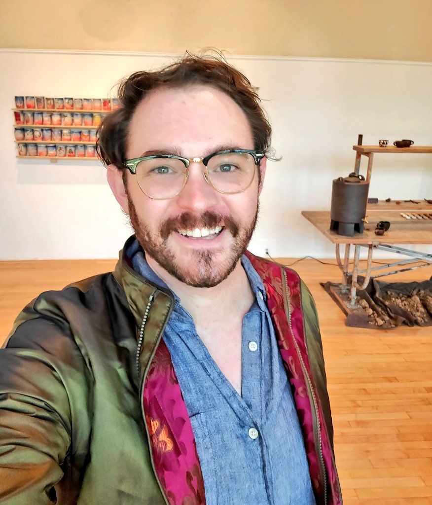 matthewklimb's tweet photo. Finished installing #TableFlares at the Sonoma Community Center as part of this year's #NCECA2022 in Sacramento. If you can get out to see our show in Sonoma, I would love that! It is a great show with very apt timing of things to discuss through the work. @NCECA https://t.co/kEQ5kqZp3S