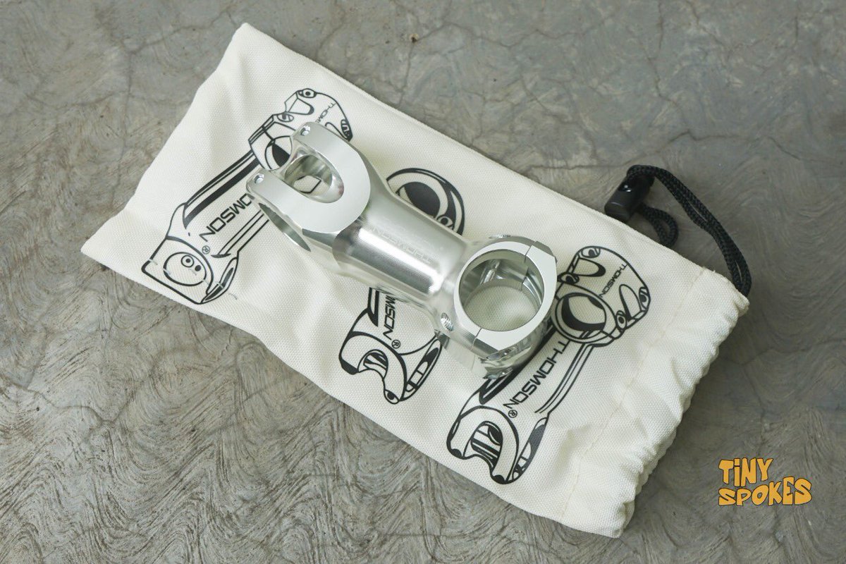 TinySpokes's tweet photo. WTS Thomson Stem Elite X4 Standard 31,8mm / +/- 10 silver 90mm
Condition : New
Price : 1.500.000
(*the price exclude shipping from Surabaya)
Tokopedia Ready
more information hit us on DM
#fnfjb https://t.co/6HZP6F6XCa