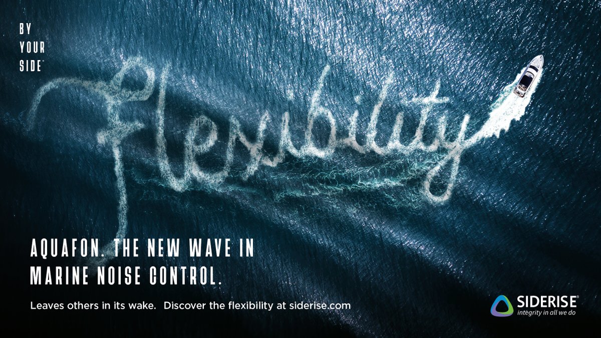 Our new Aquafon solution provides a high-quality acoustic solution for #Yacht engine rooms, helping to ensure a smooth and comfortable sail. Learn more: siderise.com/products/marin… #MarineNoiseControl #MarineAcoustics