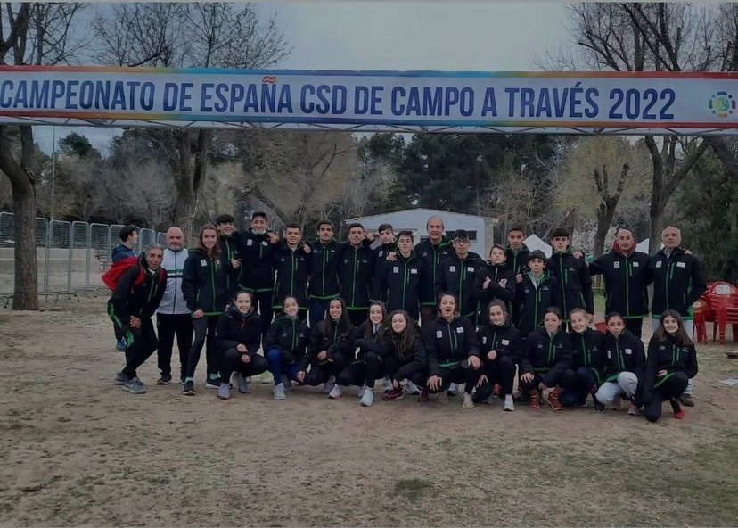 👉🏻Selección Extremeña que ha participado este pasado fin de semana en el Campeonato de España CSD Campo a Través Sub16 Sub18 en Getafe. 
✔️ Gracias a atletas, entrenadores y responsables desplazados por su gran participación.

<a href="/FJyD/">Fundación Jóvenes y Deporte 🅵🅹🆈🅳 💚🤍🖤</a> @DXTextremadura <a href="/DiputacionCC/">DiputacionCC</a> <a href="/DipdeBadajoz/">Diputación de Badajoz</a>