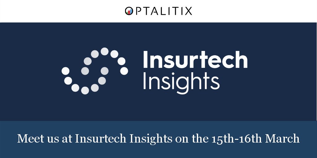 optalitix's tweet image. We’re excited to be going to @ITI_Insurtech Europe 2022 in London this week. 

Let us know if you’re also planning to attend, it’d be great to connect. 

Look forward to seeing you there! 

#insurtechinsights #Insurtech