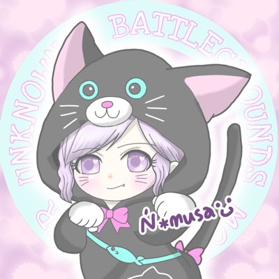 黒猫むさ アイコンサンプル Twitter