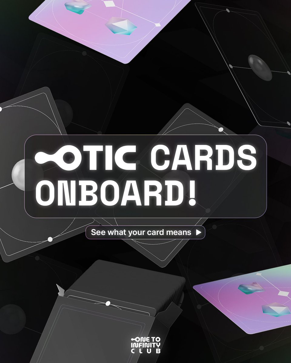 1toinfinityclub's tweet photo. Yes! You will mint without any hint of your ownership, cause your membership type will be generated randomly, gacha-style.

Which card are you? 🔥
-
MARK YOUR CALENDAR 🗓 
Public Sale 🔜 Friday, 18 March 2022
Reveal Day 🔜 Friday, 25 March 2022

#oticnft #onetoinfinityclub https://t.co/lEgDMcmfNd