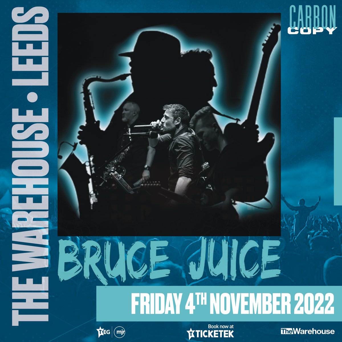 NEW DATE ADDED | Bruce Juice will be performing live at The Warehouse, Leeds on the 4th of November 2022. ⏰

Don't miss out on this one, tickets go on sale Wednesday 10am 🎫
bit.ly/3kr1vaq
